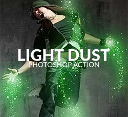 极品PS动作－梦幻星尘：Light Dust